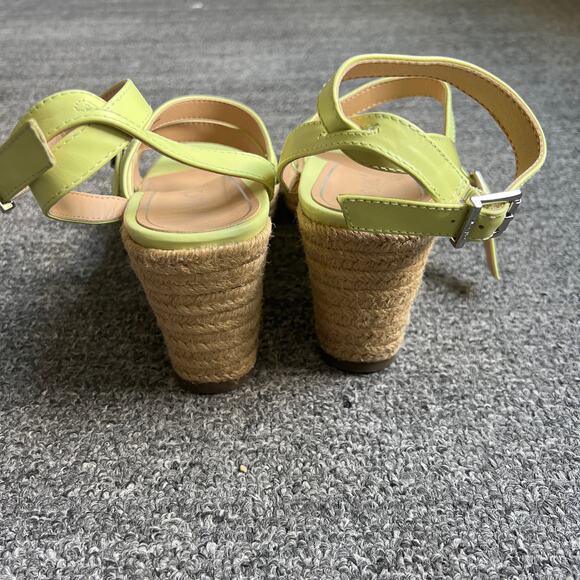 Vionic Lime Green Wedge Sandals - Picture 5 of 11